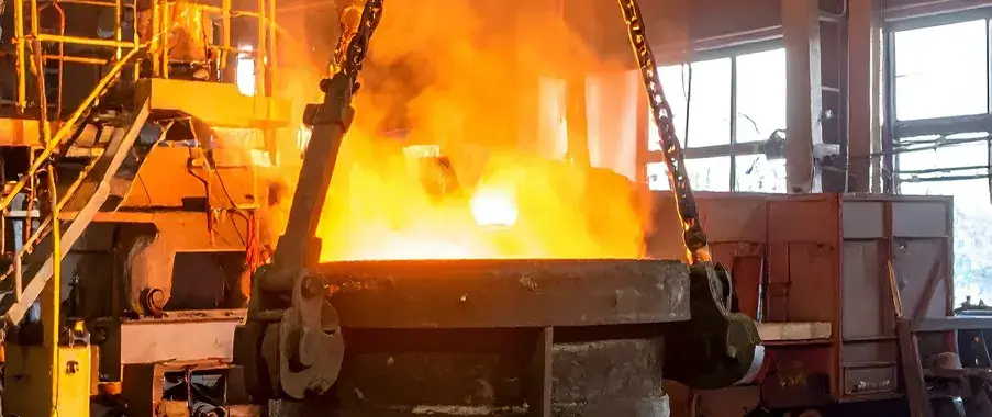 CSRM uses a modern reheating furnace
